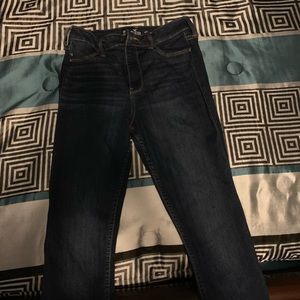 High rise hollister jeans